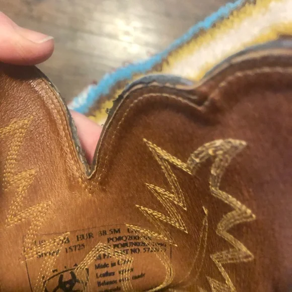 Brown Western Cowboy Boots - Picture 3 of 4